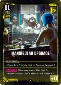 Mandibular Upgrade