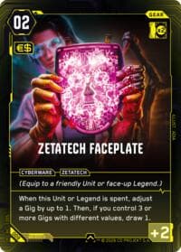 Zetatech Faceplate