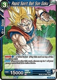 Rapid Spirit Ball Son Goku
