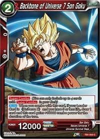 Backbone of Universe 7 Son Goku