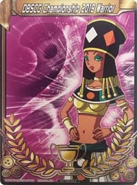 DBSCG Championship 2019 Warrior (Merit Card) - Universe 2 "Heles"