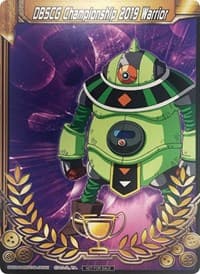 DBSCG Championship 2019 Warrior (Merit Card) - Universe 3 "Mosco"