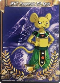 DBSCG Championship 2019 Warrior (Merit Card) - Universe 4 "Quitela"
