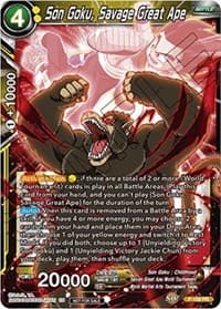 Son Goku, Savage Great Ape (Power Booster)