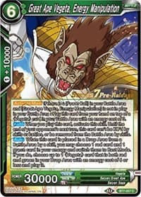 Great Ape Vegeta, Energy Manipulation