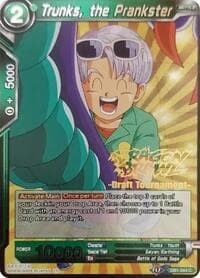 Trunks, the Prankster (Dragon Brawl Draft Tournament Gold Stamped)