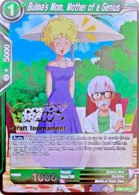 Bulma's Mom, Mother of a Genius (Dragon Brawl Draft Tournament Gold Stamped)
