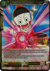 Chiaotzu, Gallant Pupil (Dragon Brawl Draft Tournament Gold Stamped)