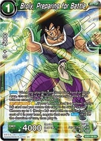 Broly, Preparing for Battle