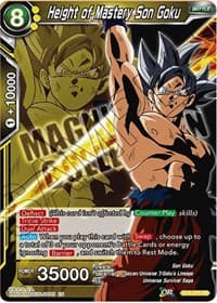 Height of Mastery Son Goku