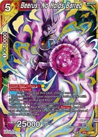 Beerus, No Holds Barred