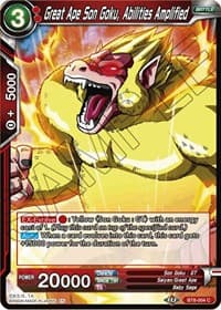 Great Ape Son Goku, Abilities Amplified