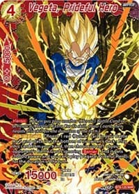 Vegeta, Prideful Hero