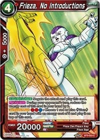 Frieza, No Introductions
