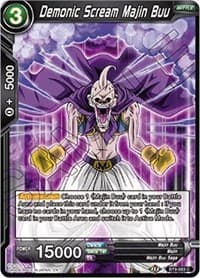 Demonic Scream Majin Buu
