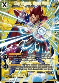 King Vegeta, Royal Pride
