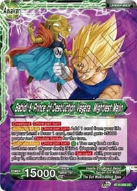 Vegeta & Babidi // Babidi & Prince of Destruction Vegeta, Mightiest Majin