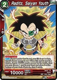 Raditz, Saiyan Youth