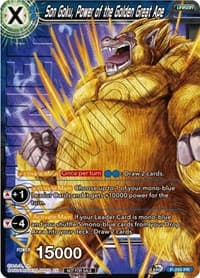 Son Goku, Power of the Golden Great Ape (Winner Stamped)