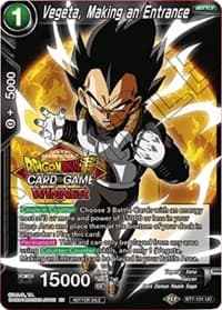 Vegeta, Making an Entrance (Top 16 Winner)