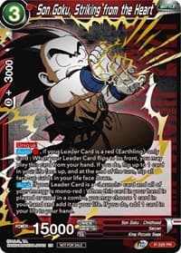 Son Goku, Striking from the Heart (Championship Pack 2021 Vol.1) (Winner Gold Stamped)