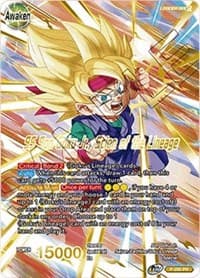 Son Goku Jr. // SS Son Goku Jr., Scion of the Lineage (Gold Stamped)