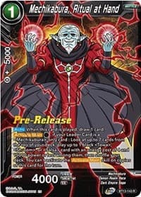 Mechikabura, Ritual at Hand