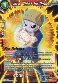 Jiren, Thirst for Power