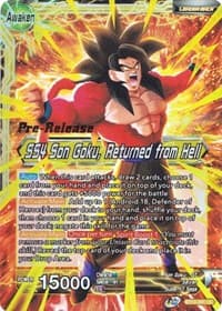 Son Goku // SS4 Son Goku, Returned from Hell