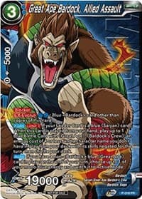 Great Ape Bardock, Allied Assault (Winner Stamped)