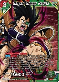 Saiyan Shield Raditz (Winner Stamped)