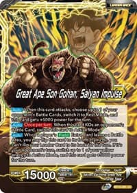 Son Gohan // Great Ape Son Gohan, Saiyan Impulse