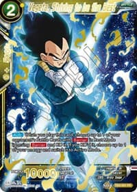 Vegeta, Striving to be the Best (Gold Stamped)