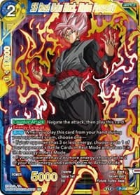 SS Rose Goku Black, Divine Prosperity (Gold Stamped)