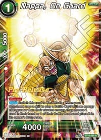 Nappa, on Guard