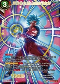 SSB Kaio-Ken Son Goku, Concentrated Destruction (Gold Stamped)