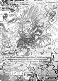 Super Saiyan God Son Goku // SSGSS Son Goku, Soul Striker Reborn (2021 World Championship) (Metal Silver Foil)
