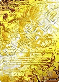 Super Saiyan God Son Goku // SSGSS Son Goku, Soul Striker Reborn (2021 World Championship) (Metal Gold Foil)
