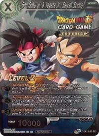 Son Goku Jr. & Vegeta Jr., Saiyan Scions (Level 2) (Judge)