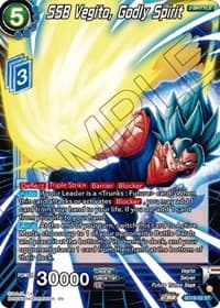 SSB Vegito, Godly Spirit (Silver Foil)