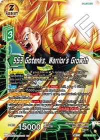 SS3 Gotenks, Warrior's Growth (Silver Foil)