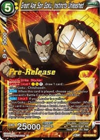 Great Ape Son Goku, Instincts Unleashed