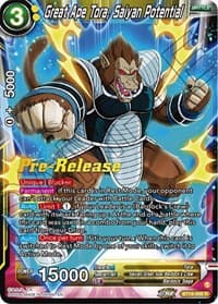 Great Ape Tora, Saiyan Potential