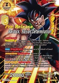 Bardock, Saiyan Determination