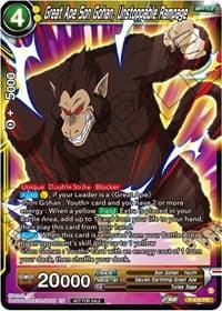 Great Ape Son Gohan, Unstoppable Rampage (Zenkai Series Tournament Pack Vol.1)