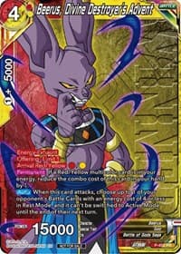 Beerus, Divine Destroyer's Advent (Zenkai Series Tournament Pack Vol.2 Winner)