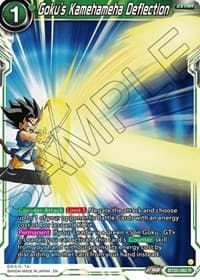 Goku's Kamehameha Deflection
