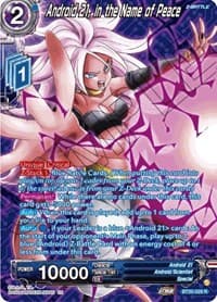 Android 21, in the Name of Peace (Silver Foil)