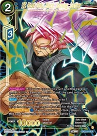 SS Rose Goku Black, Serving Justice (Gold Stamped)