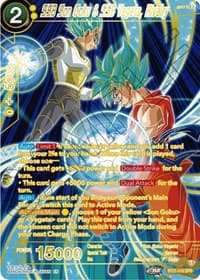 SSB Son Goku & SSB Vegeta, Rivalry (SPR)